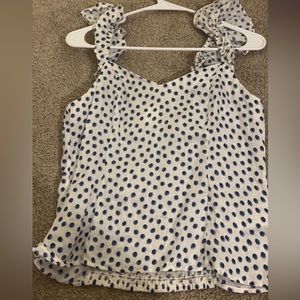 H&M polka dot top